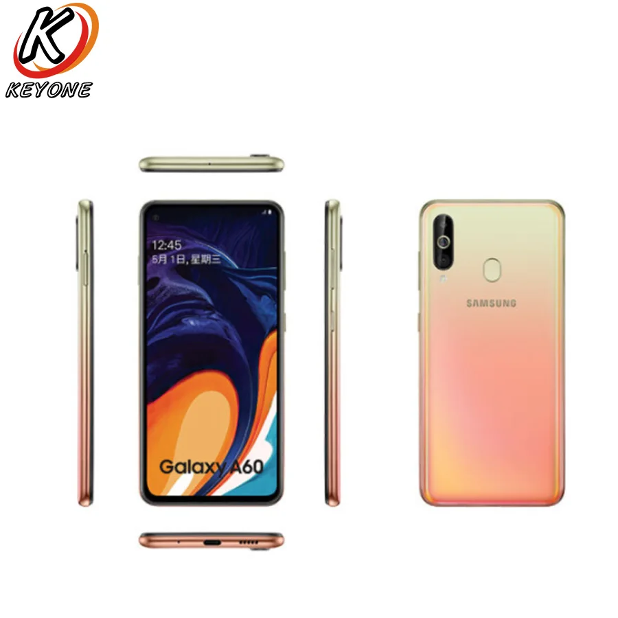 Бренд Samsung Galaxy A60 LTE мобильный телефон 6 3 дюйма ГБ ОЗУ 128 Гб ПЗУ Восьмиядерный