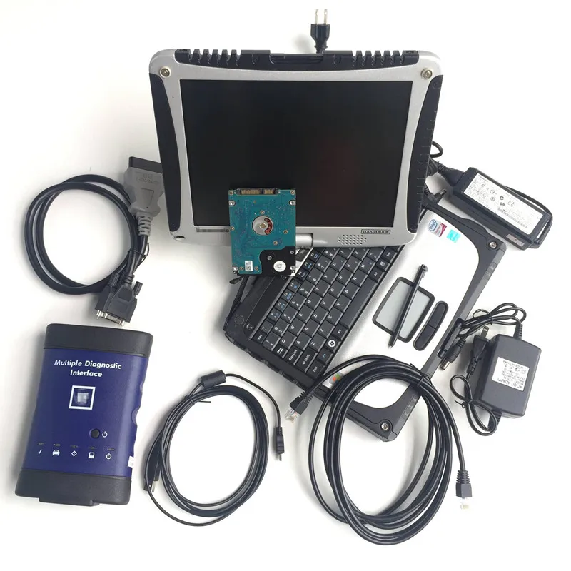 

Высшее качество для G M MDI с WiFi с tech2win + GDS, установленным на ноутбуке, компьютер, Лучший диагностический инструмент для mdi