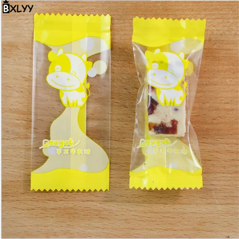 15 BXLYY горячий 100 pc Пластиковый нуга мешок печенье конфеты мешок выпечки аксессуары Кухонные Подарки на свадьбу, день рождения для гостей Baby Shower.7z - Цвет: 15