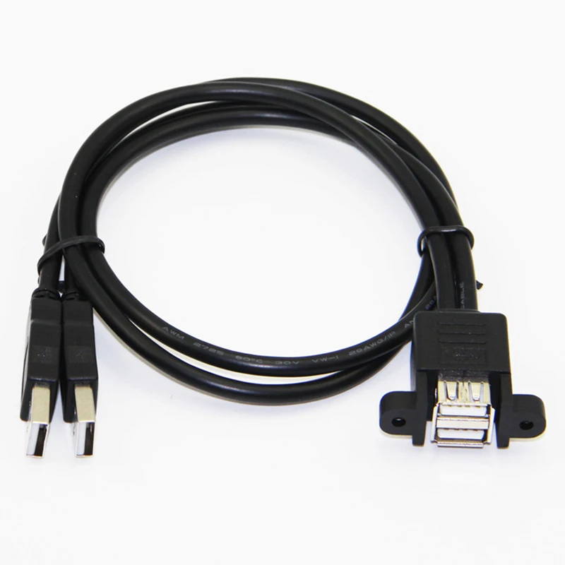 10 ./ USB 2, 0   Dual USB Male   Female        M/F  30  50  USB