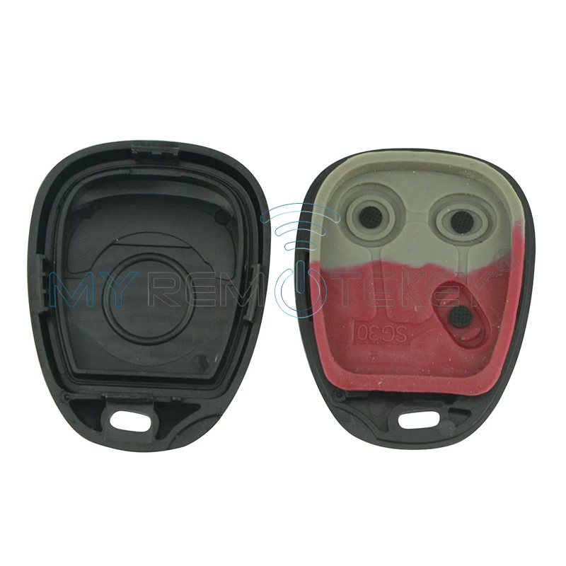 Remtekey 2 шт. 3 кнопки 315 МГц LHJ011 2003 2004 2005 2006 для GM Hummer H2 Chevrolet Avalanche Cadillac Escalade remtekey