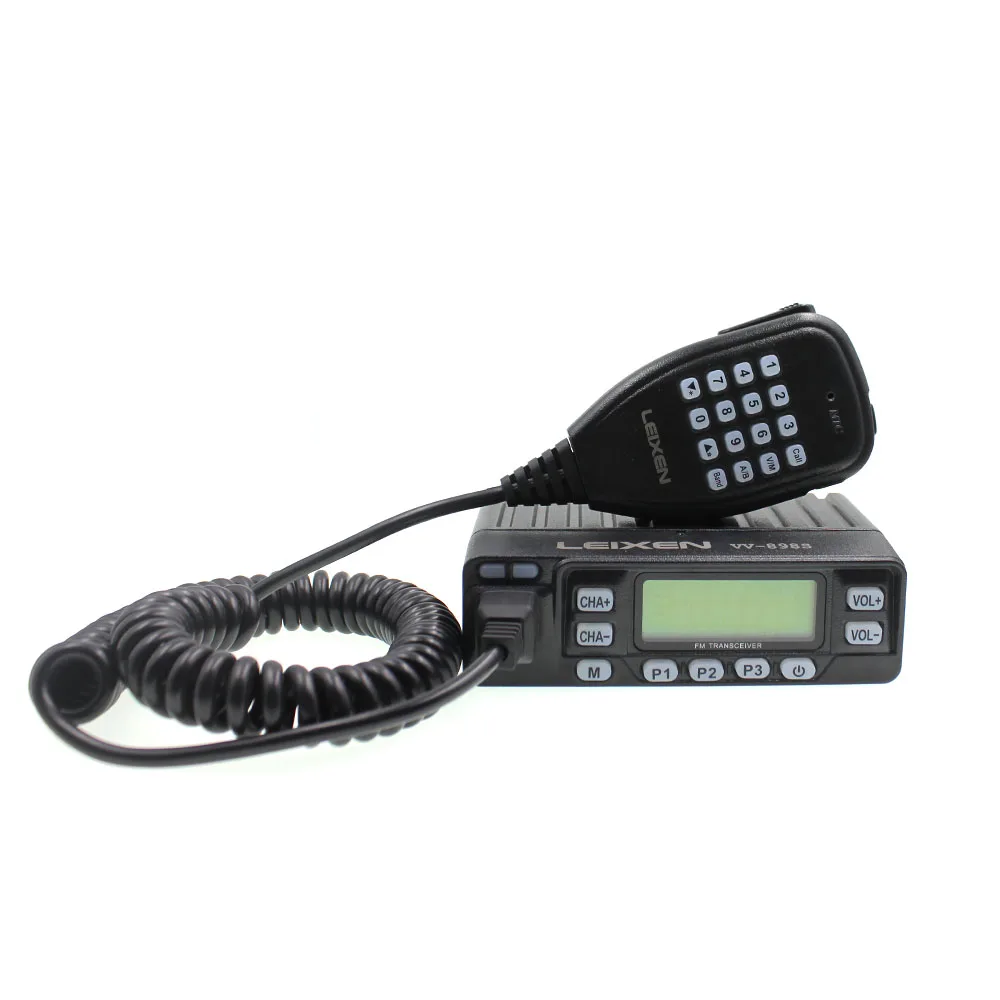 Leixen VV-898S Upgrade Powerful 25W Tri Powermini  Radio Multi Receive Dual Band VHF+UHF Mobile Radio VV-898 S Car Transceiver