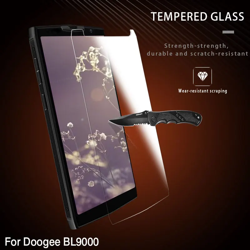 Закаленное стекло 9H Для Doogee BL9000 защитная пленка для экрана 5 99 дюйма стеклянная