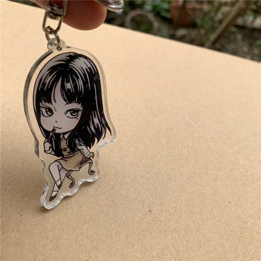 Готический Темный ужас призрак Junji Ito коллекция брелоки ремни брелоки фигурки брелок 6 см