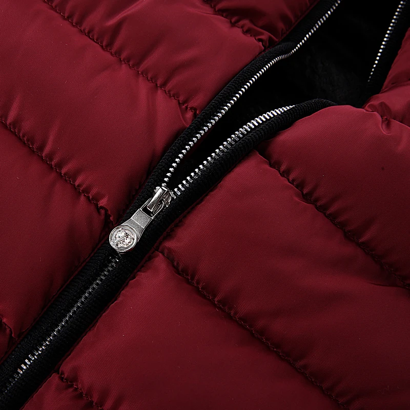 TANGNEST 2019 зимняя модная мужская куртка Теплое повседневное Мужское пальто Лидер