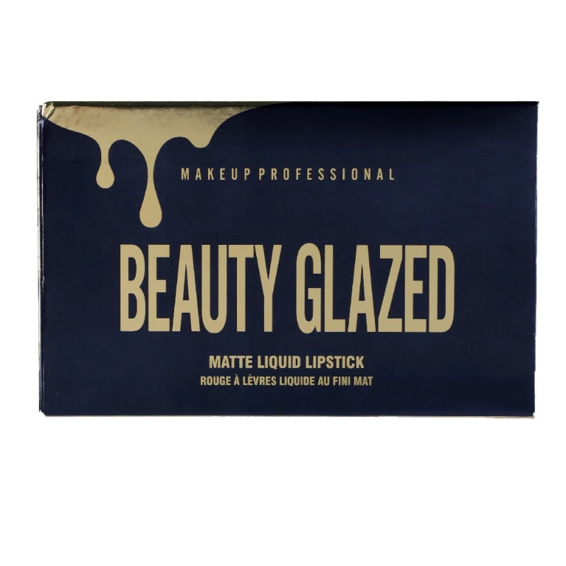 BEAUTY GLAZED 6 шт./компл. Матовая жидкая помада блеск для губ(Наборы макияж блеск для губ, Длительное Действие, Косметика для макияжа