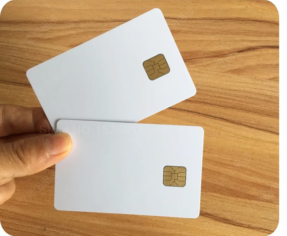 Пустая Контактная смарт карта IC для печати чипов Epson 1000 шт./лот 5528|card card|card chipcard blanks