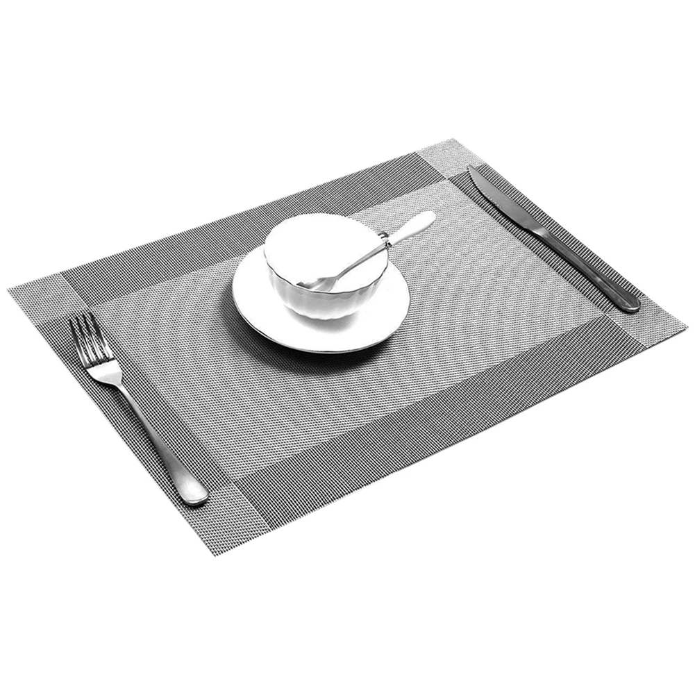 4 шт. моющаяся салфетка под приборы настольная практическое Украшение