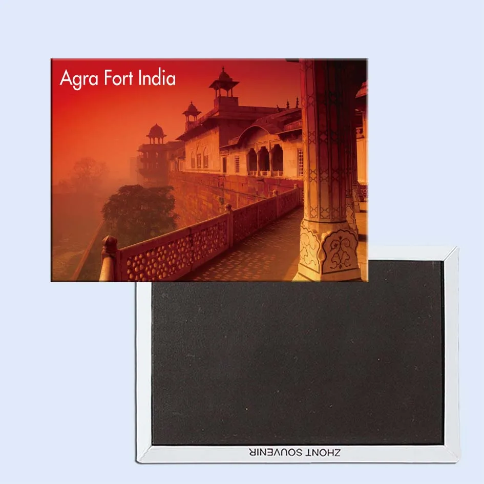 Магнит на холодильник Agra Fort India 24525 | Дом и сад