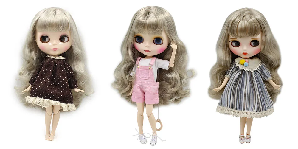 ICY Blyth кукла Обнаженная нормальное и общее тело с ручным набором AB и лицевой панелью в подарок Мода девушка 1/6 BJD кукла
