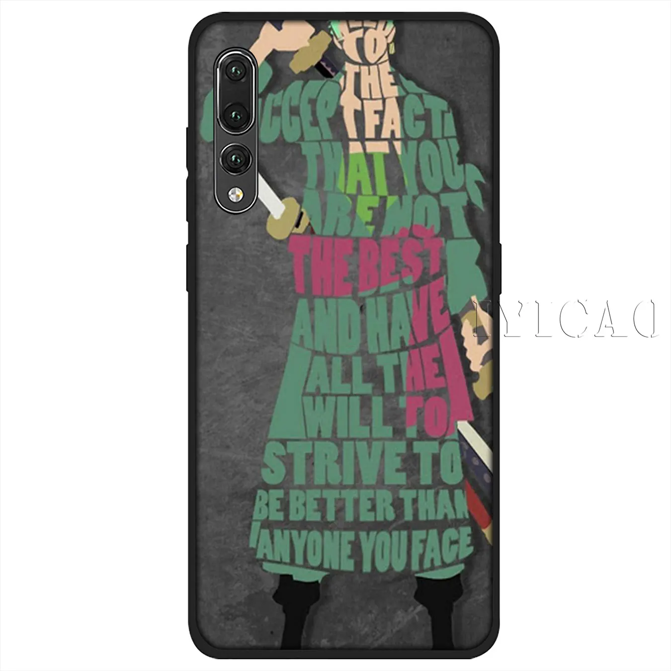 IYICAO Японский Манга Цельный Мягкий силиконовый чехол для Huawei P30 P20 Pro P10 P9 P8 Lite Mini 2017