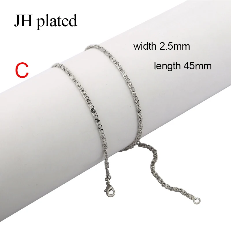 JHplated Африканские модные мужские ожерелья ювелирные изделия длина 45 см