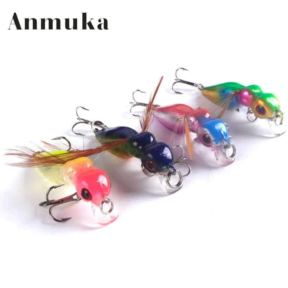 1pcs Mini Minor 3.4g/4.5cm insect fishing grass carp cockroach bionic bait | Спорт и развлечения