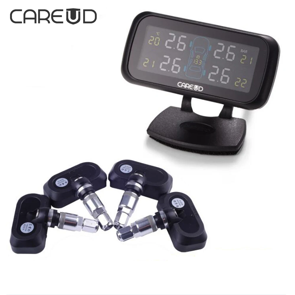 Careud U903 авто беспроводной TPMS система контроля давления в шинах Авто сигнализация давления в шинах прикуриватель система мониторинга давления в шинах
