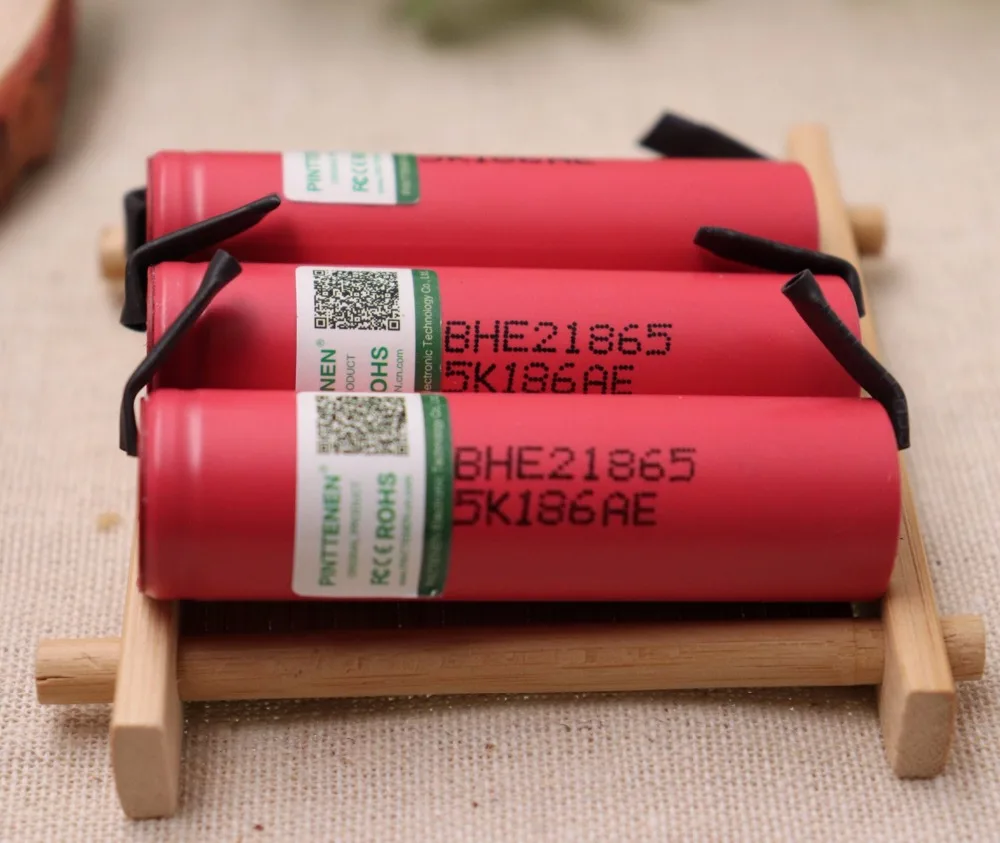 10 шт. для LG 18650 HE2 3,6 V батарея 2500mAh 20A 35A высокий расход HE2 18650 he2 батареи электроинструменты DIY никель