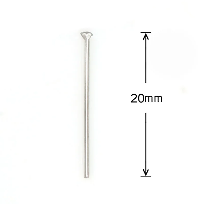 Булавки из нержавеющей стали разных размеров для изготовления ювелирных изделий