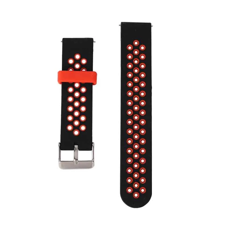 Red Correas наручные часы для Xiaomi Huami Amazfit Bip BIT PACE ремешок умные спортивные часы фитнес-браслет напульсники умные аксессуары - Цвет: Red
