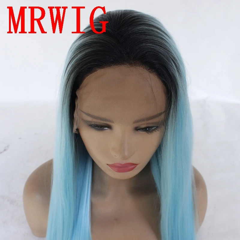 MRWIG 26in длинный прямой синтетический парик для женщин|Синтетические парики