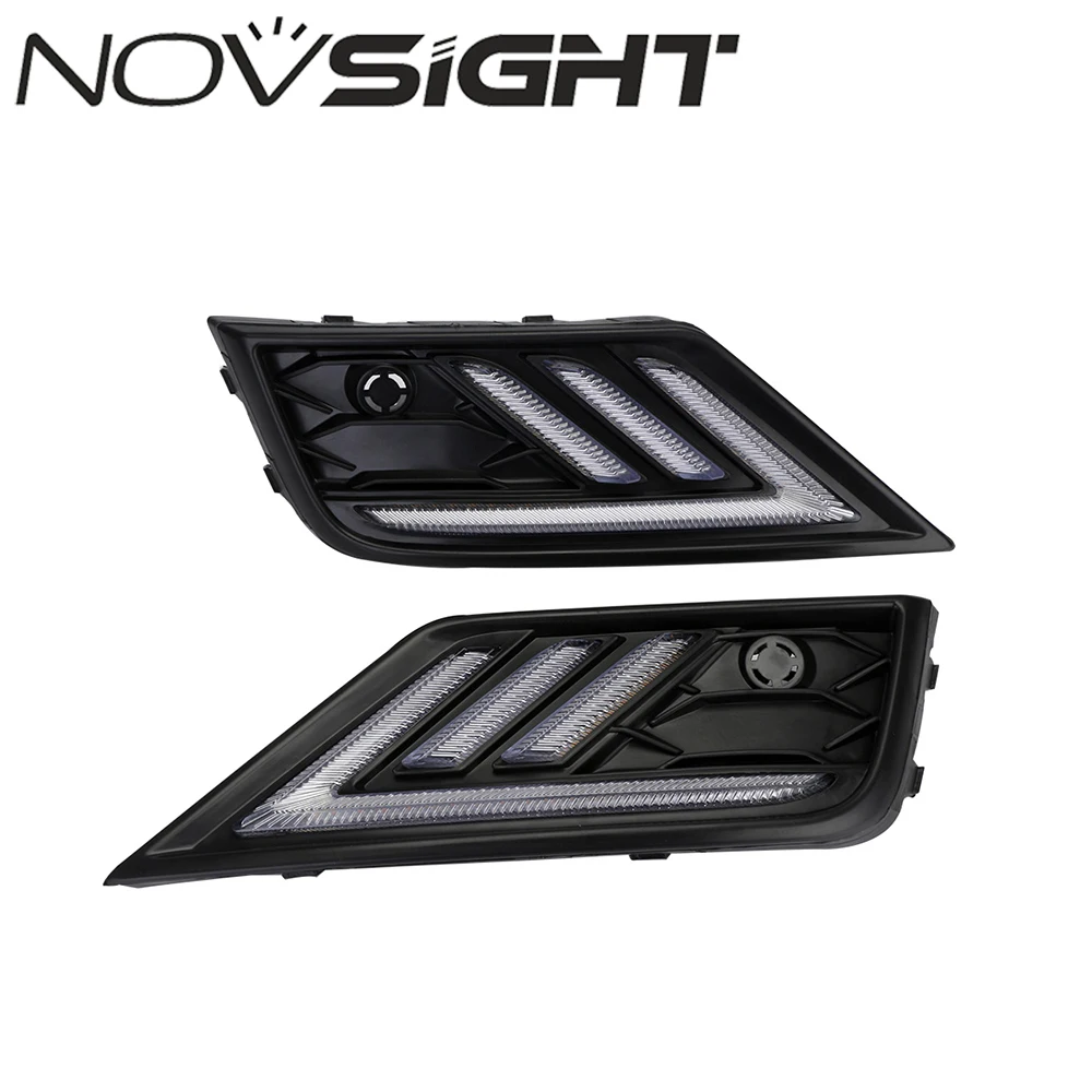 NOVSIGHT 2 шт. для VW Volkswagen Tiguan 2017 2018 12 В ABS светодиодный DRL дневные ходовые огни