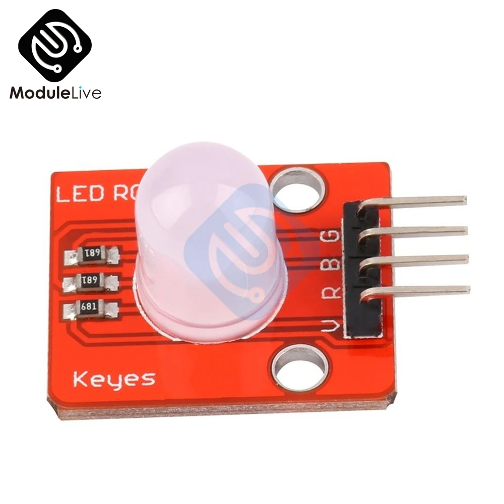 1 шт. 10 мм RGB светодиодный модуль светоизлучающие диоды для Arduino STM32 5 в M92 Diy