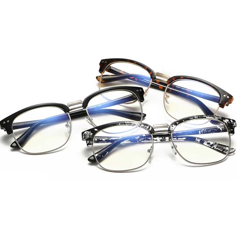 (10 шт./лот) Классические брендовые ацетатные оправы для очков пластиковые