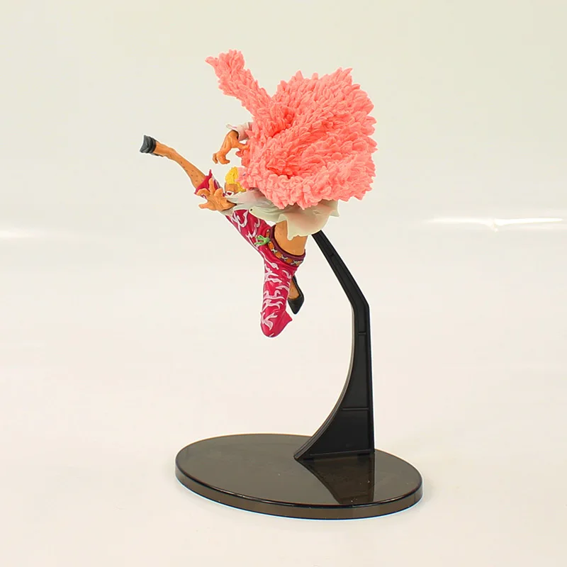 25cm Donquixote Doflamingo cool fighting action figure model toy Hot Anime black base | Игрушки и хобби