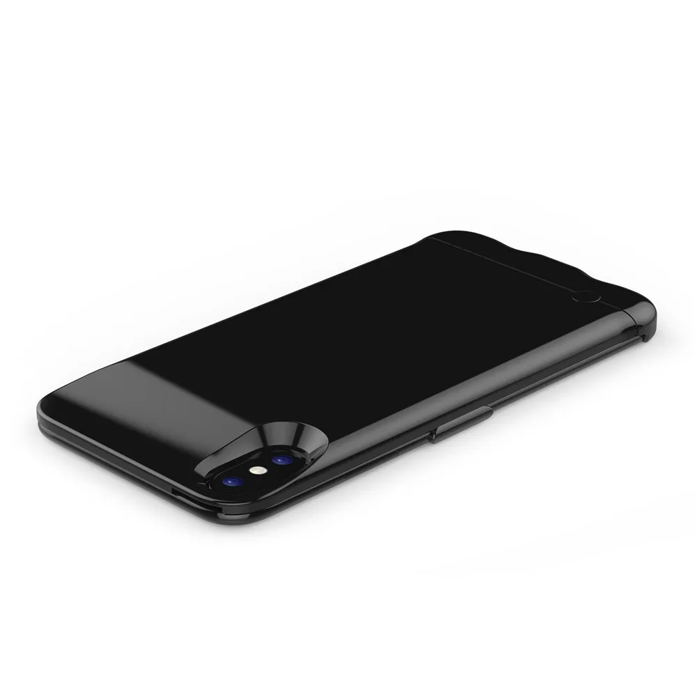 XLOT ультра тонкий 5000mAh аккумулятор зарядное устройство чехол для iPhone X внешний