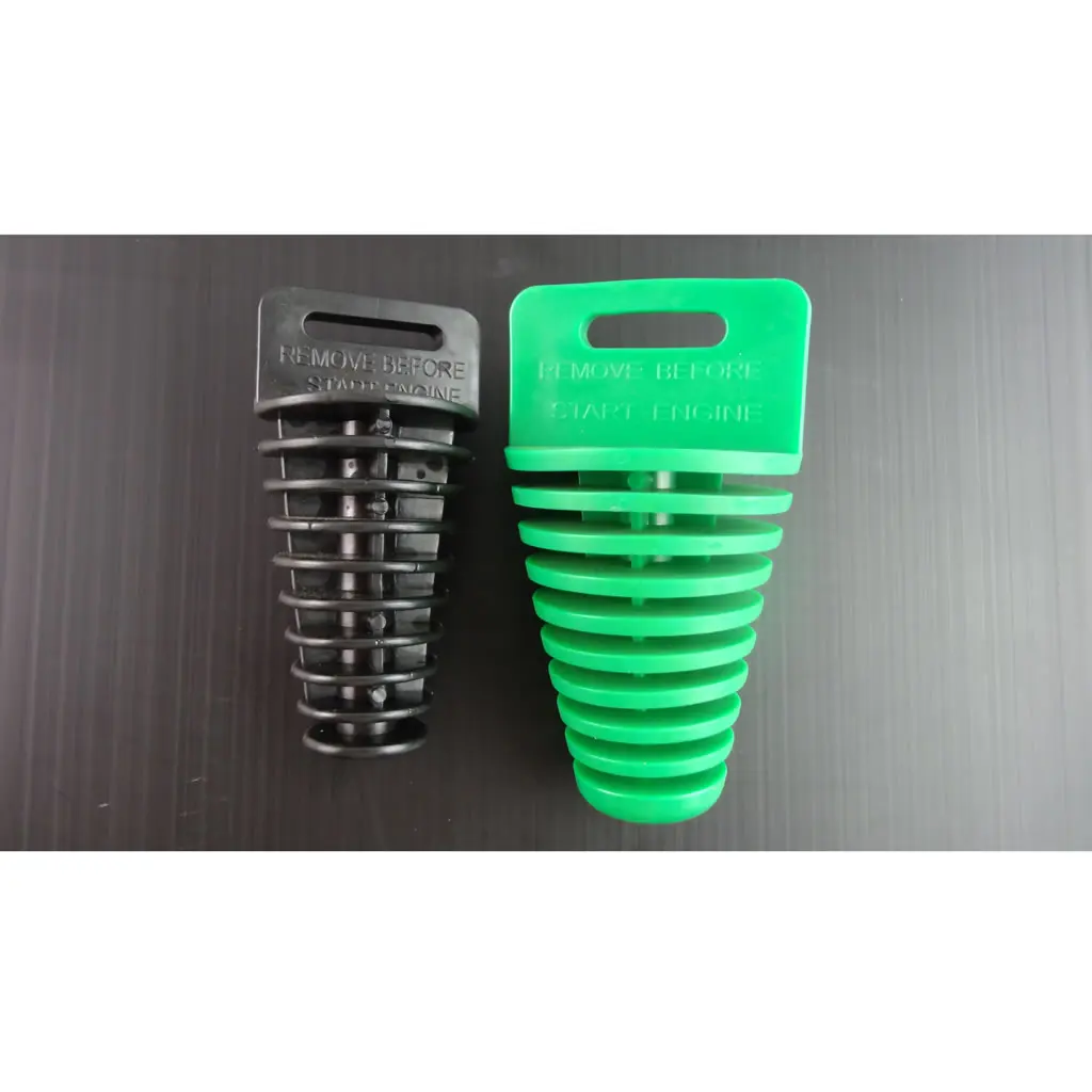 Глушитель хода 2 разных размера глушитель выхлопной трубы штепсельная Вилка для