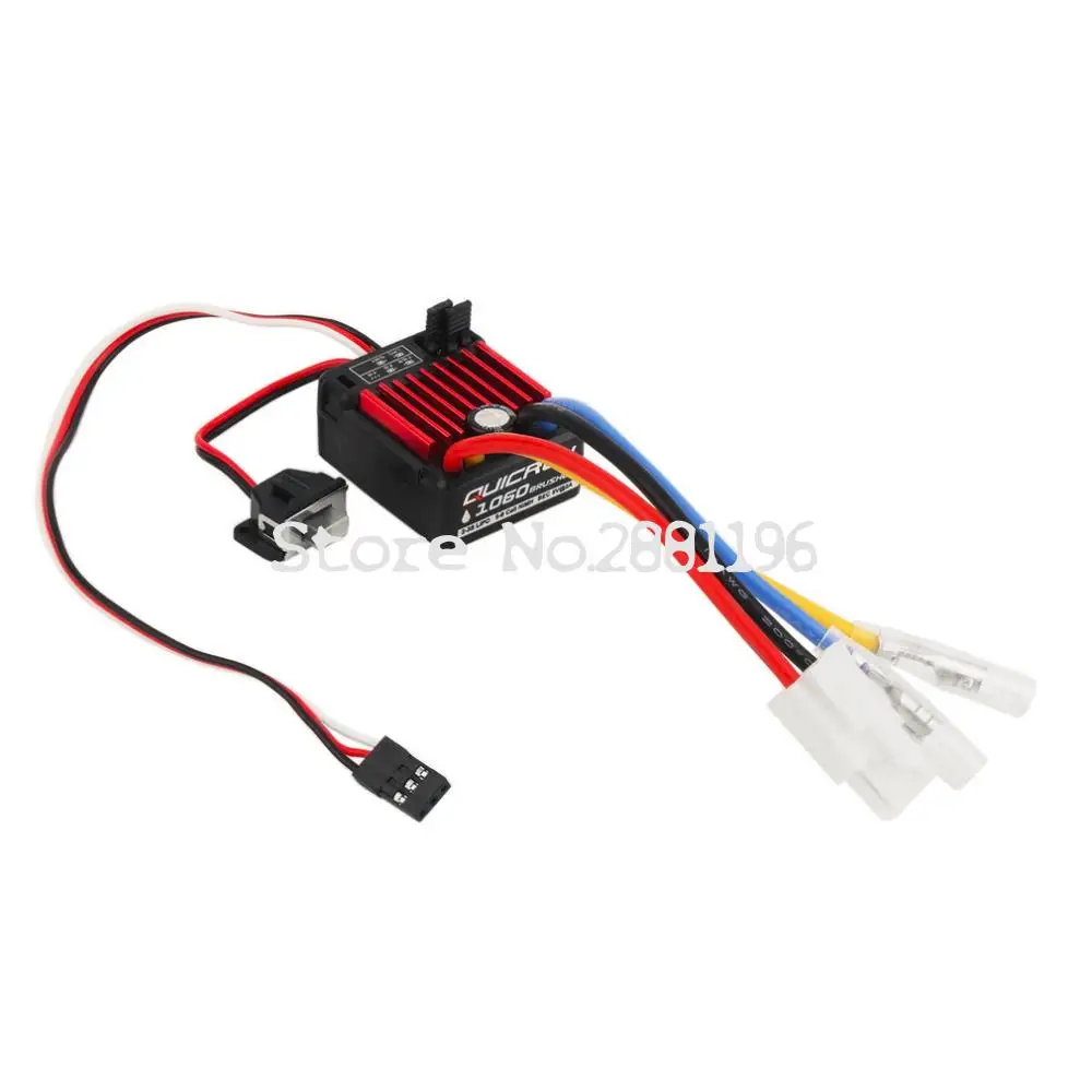 2 шт. 100% оригинальный HobbyWing QuicRun 1060 60A ESC 1:10 матовый электронный регулятор скорости