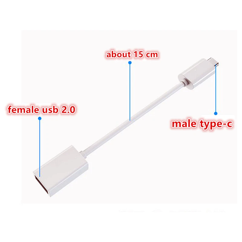 CatXaa Type C OTG кабель USB c адаптер коннектор для Xiaomi mi5 Huawei P9 Plus Pro6 SONY Nubia Z11|Кабели