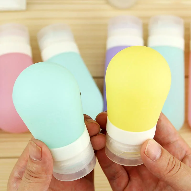 Силиконовый упаковочный дозатор для мыла бутылка путешествий портативный