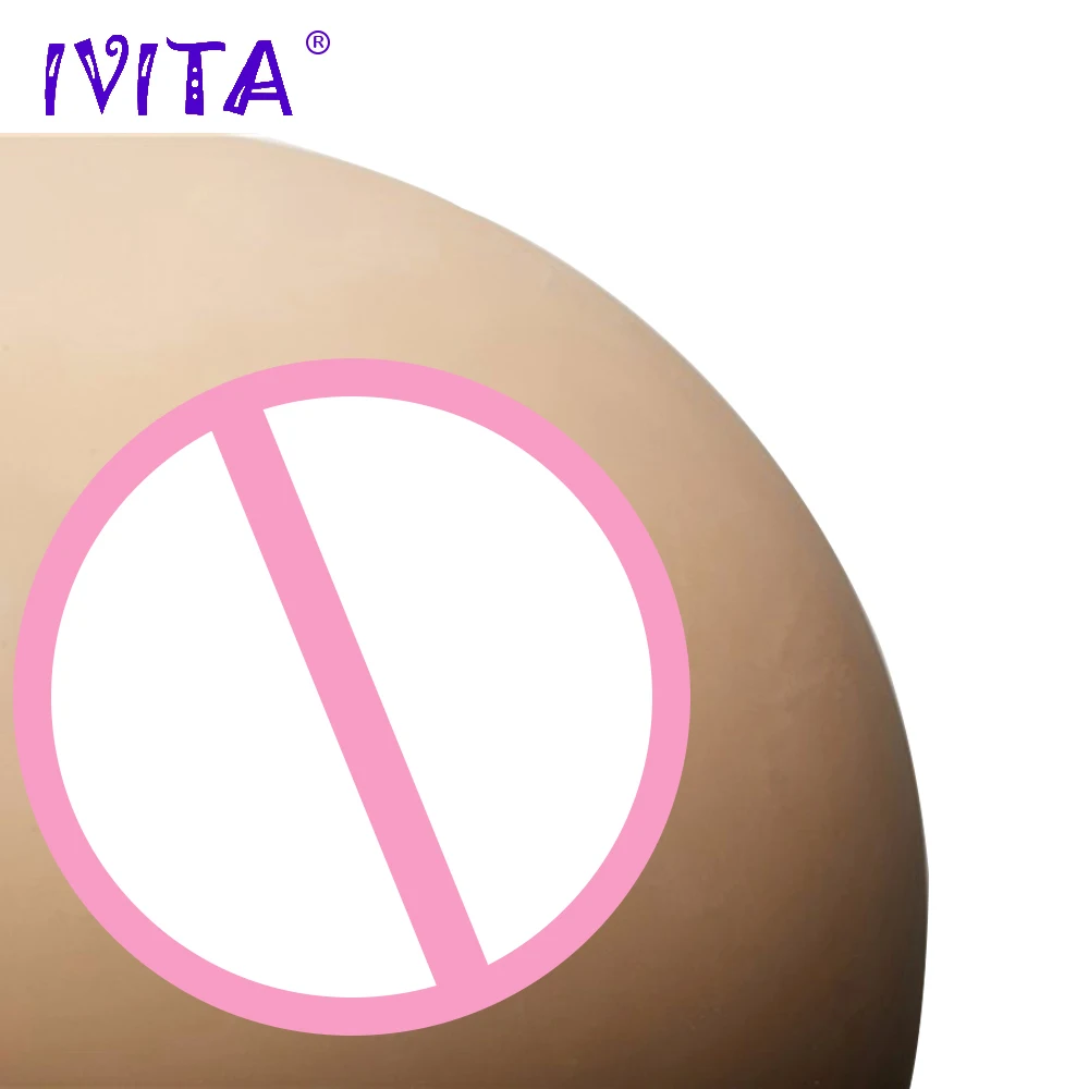 IVITA 2000 г силиконовая искусственная форма груди силиконовый увеличитель Драг