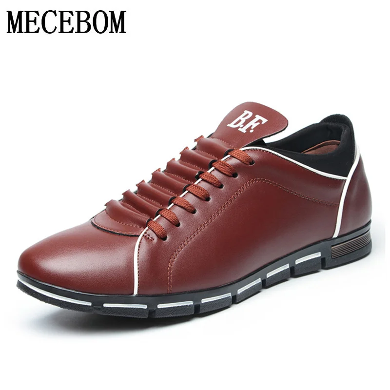 

Big Size 38-50 Men Casual Shoes Fashion Split Leather Shoes for Men Black Brown Men's Flat Shoes zapatos hombre a602m