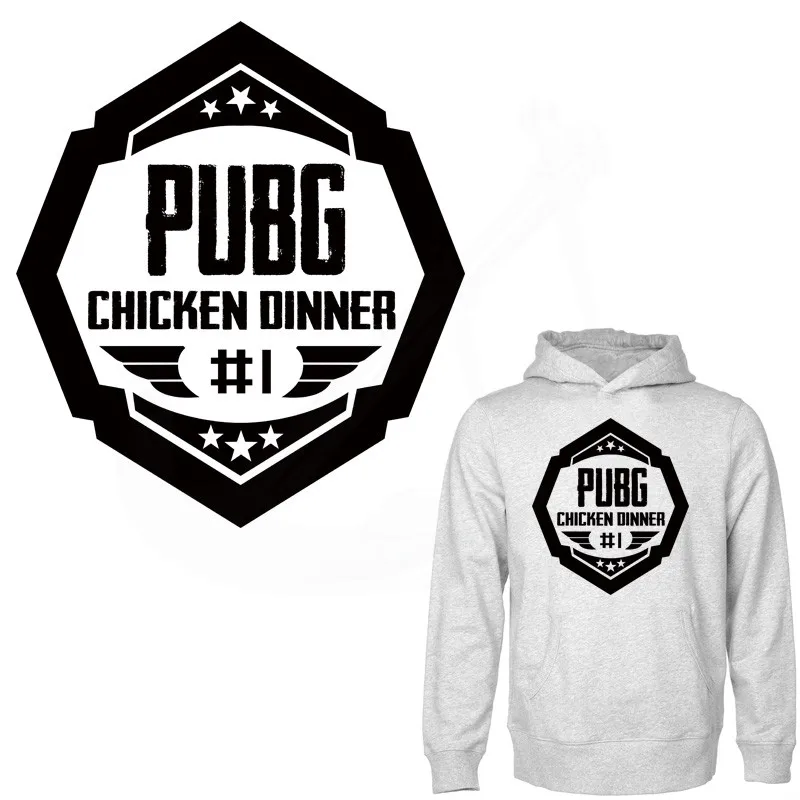 Популярные мобильные игры PUBG железные нашивки для одежды DIY футболка одежда Детские нашивки термопереводная наклейка