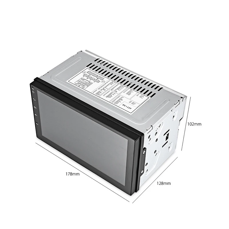 Автомобильный dvd-плеер, gps, Wi-Fi, Bluetooth радио, четырехъядерный, рулевое колесо, камера заднего вида, плеер, 7 дюймов, 1024, автомагнитола, 2 Din, Android