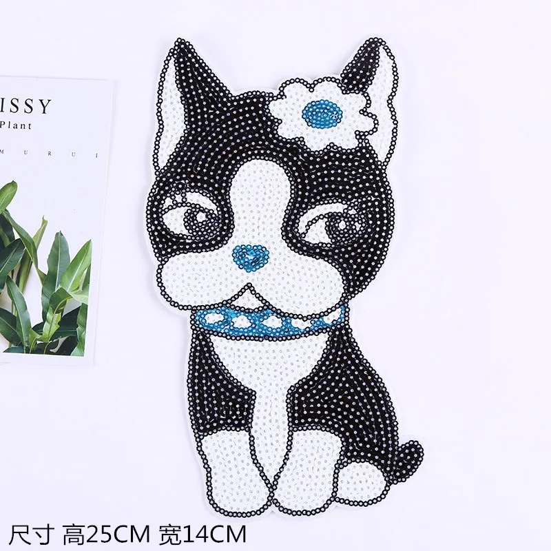 3d аппликация в виде собаки для платья оптовая продажа|Заплатки| |