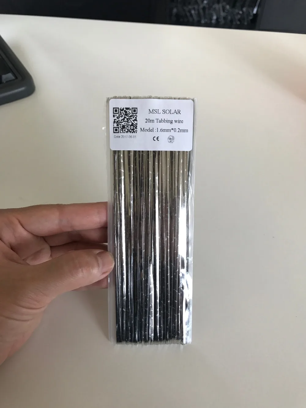 Diy панели солнечных батарей сварочной проволоки газа 20 м 1.6*0.2 мм табулируя припоя