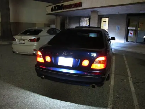 Супер яркий светодиодный светильник для номерного знака 18 SMD Lexus IS300 GS300 GS400 GS430 ES300