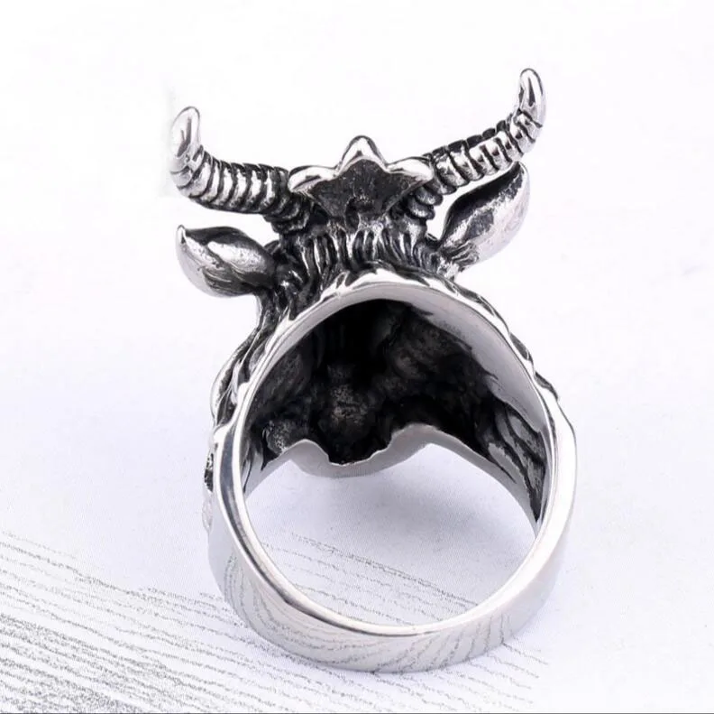 Новинка хит продаж модное кольцо с головой льва в стиле рок панк мужское льва|lion