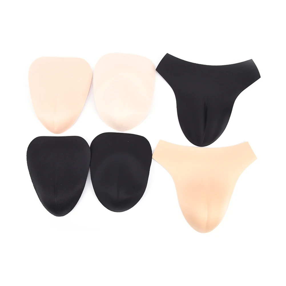 Поддельные влагалища Shemale Hide JJ Camel Toe нижнее белье TG Ложные трусики-Вагина для