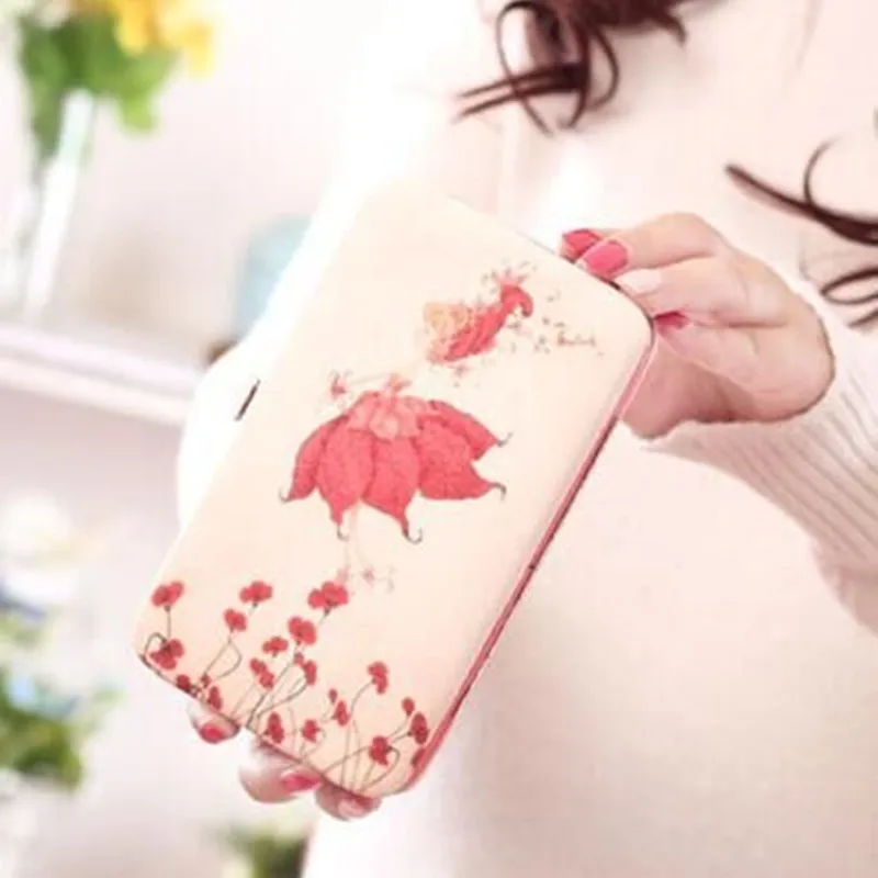 Adies клатч Embrayage Sac Bolsas Feminina Длинный кошелек Винтаж телефон карты держатель
