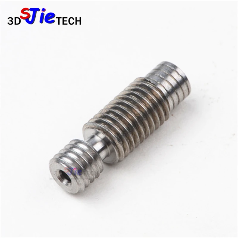 Супергладкий термоцилиндр TC4 из титанового сплава для V6 Jhead Bowden Hotend 1 75 мм 3 0 M7