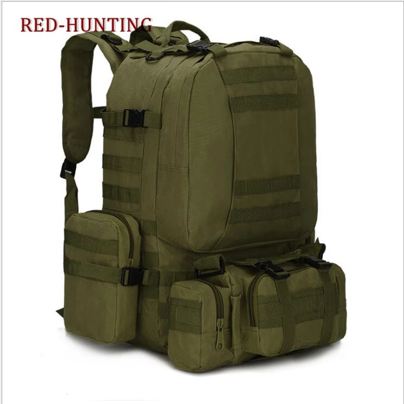 Военный Тактический Рюкзак Molle 600D объемом 50 л уличный рюкзак для кемпинга пешего