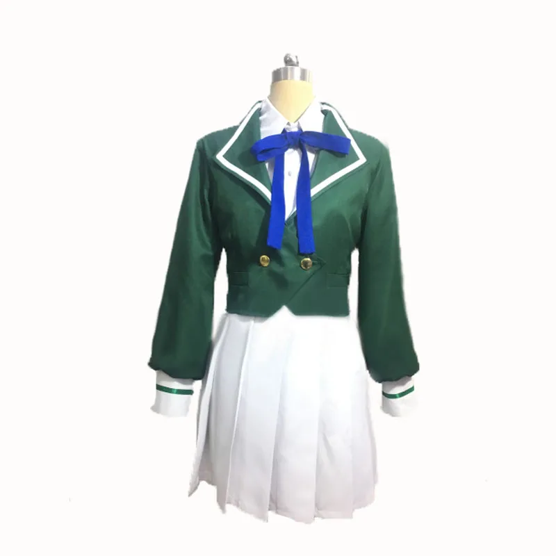 ZOMBIE LAND SAGA Hoshikawa Lily Косплей Костюм Прекрасная школьная форма Платье Хэллоуин