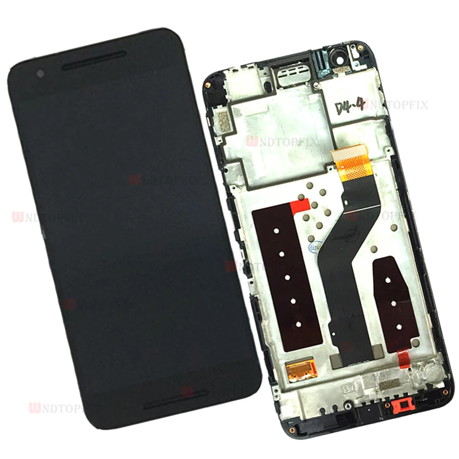 Для Huawei Google NEXUS 6P ЖК дисплей сенсорный экран дигитайзер панель в сборе с рамкой