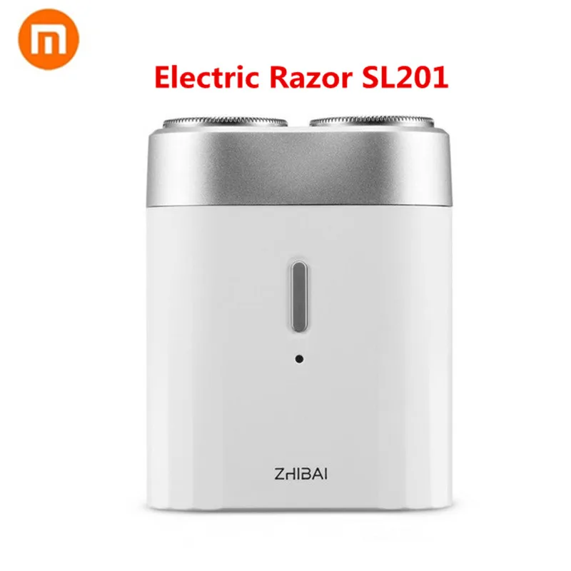 Новейшая Xiaomi zhiabi SL201 электрическая бритва Влажная/сухая IPX7 Водонепроницаемая перезаряжаемая мини-бритва для тела из японской стали, немецкая техническая Бритва для мужчин