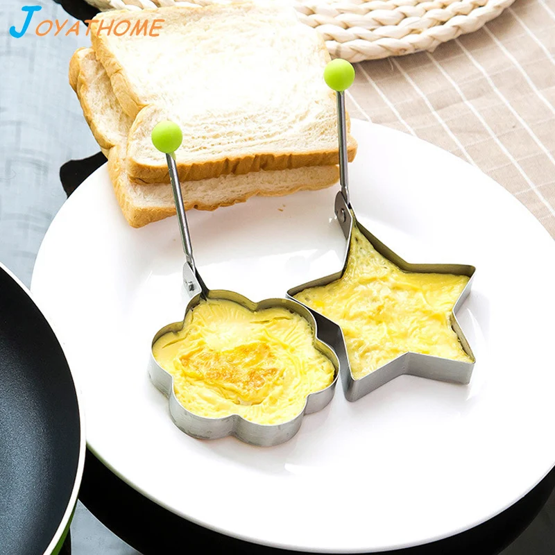 Joyathome 5 шт./компл. из нержавеющей стали мультфильм жареная Форма для яиц DIY блинное