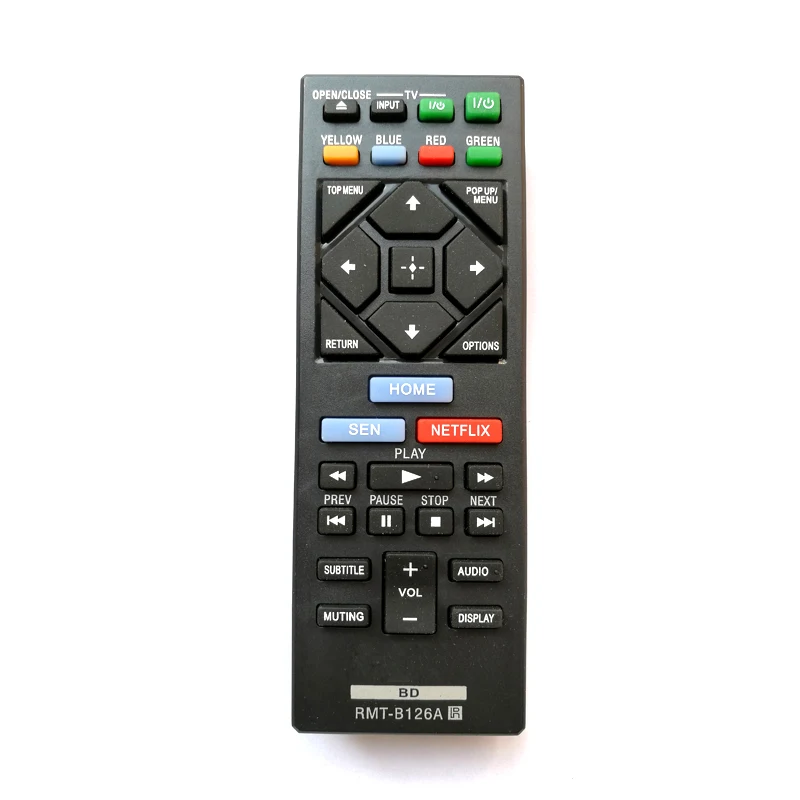 Новая замена RMT B126A Blu Ray dvd плеер пульт дистанционного управления для Sony BDPBX120 BDPBX320