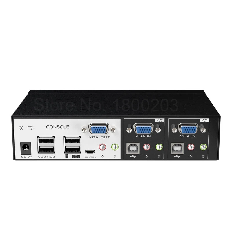 MT Viki проводной переключатель vga usb KVM с 2 портами новый дизайн дистанционное