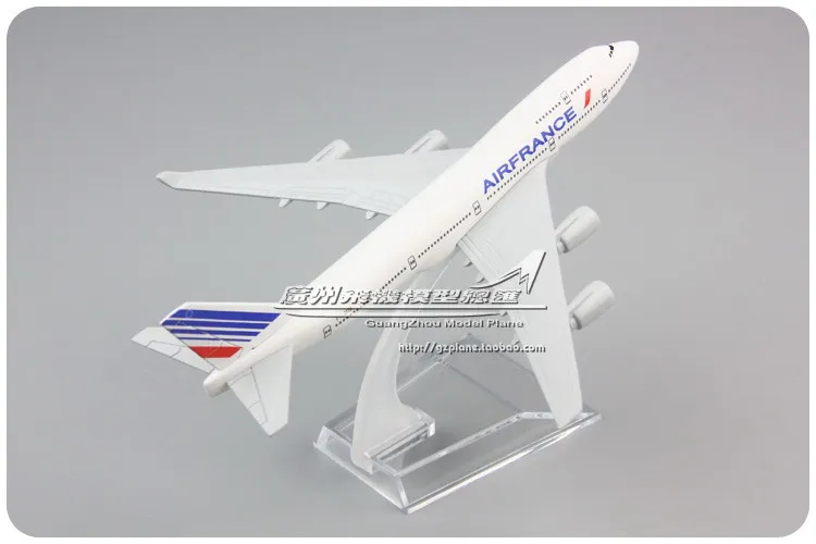 1/440 масштабный самолет, модель игрушки, воздушный Франция, Боинг, B747-400, F-GITB, 16 см, литой металлический самолет, модель игрушки для коллекции, подарок, для детей